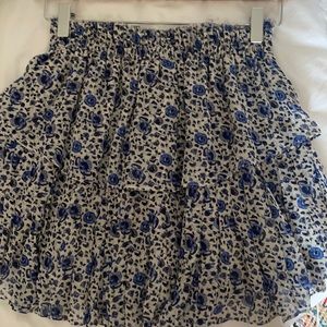 Loveshackfancy mini skirt